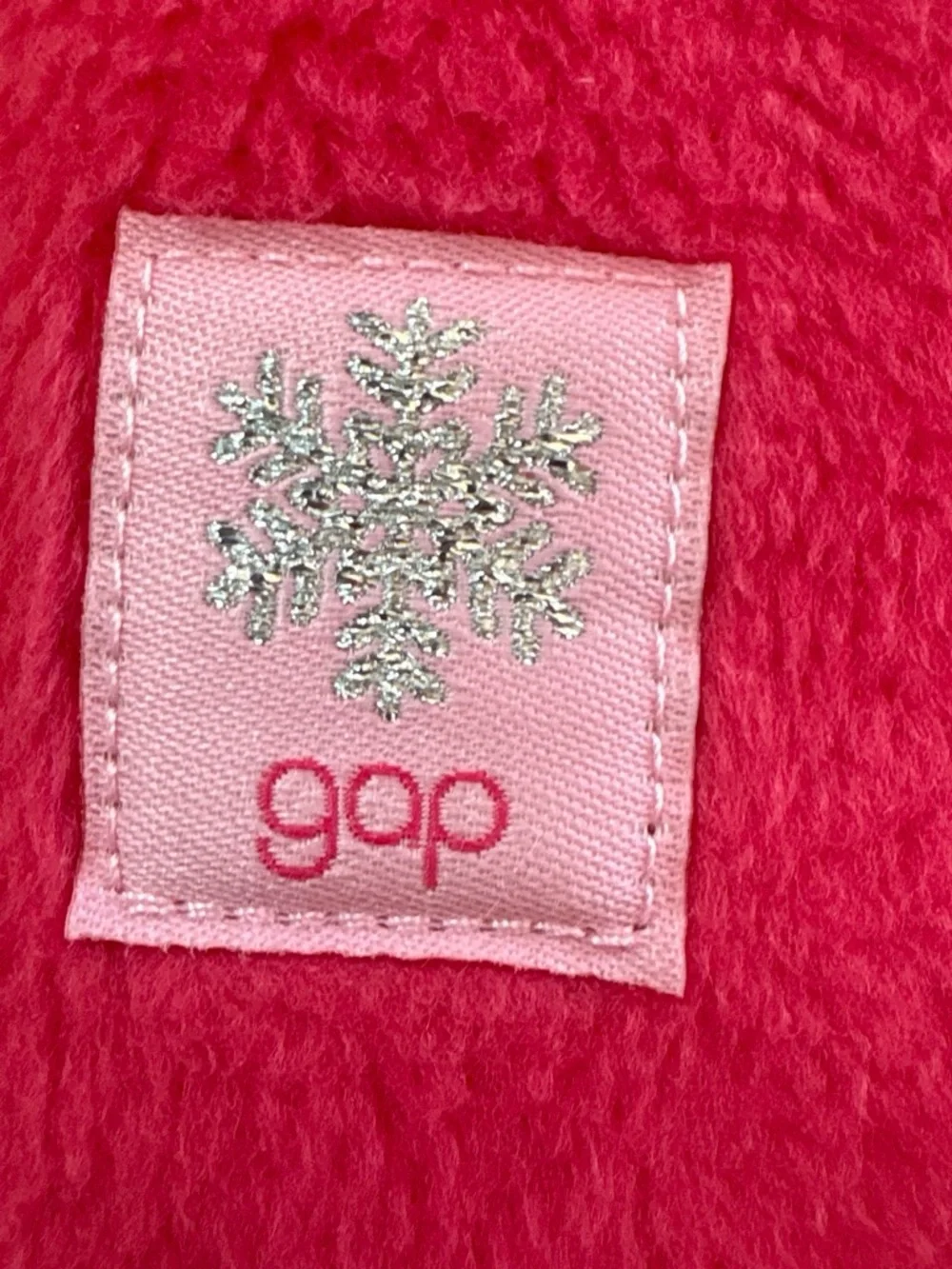 GAP Kids Pink Fringe Scarf